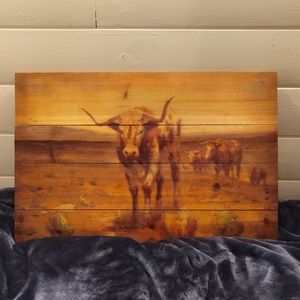 Cow wall art